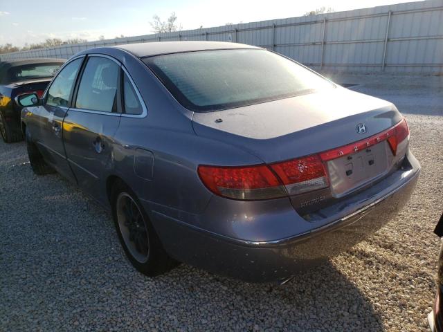 Photo 3 from auction – 2007 HYUNDAI AZERA SE with VIN KMHFC46FX7A165073