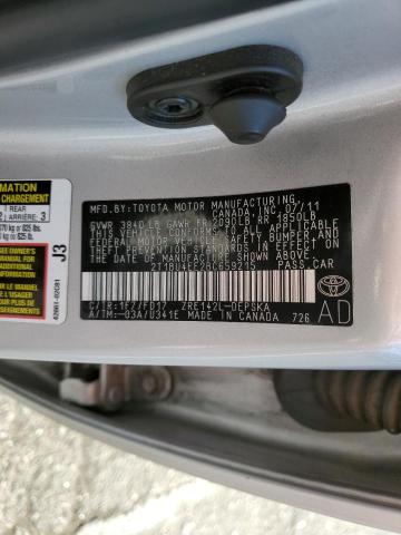 Photo 10 from auction – 2011 TOYOTA COROLLA BA with VIN 2T1BU4EE2BC659215