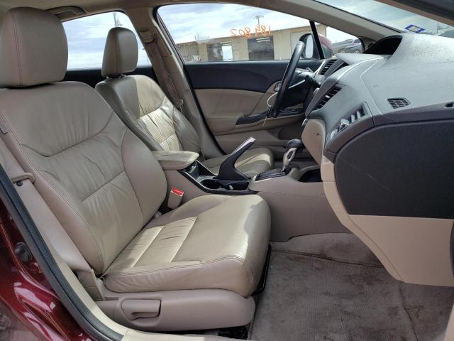 Photo 5 from auction – 2012 HONDA CIVIC EXL with VIN 19XFB2F95CE053617
