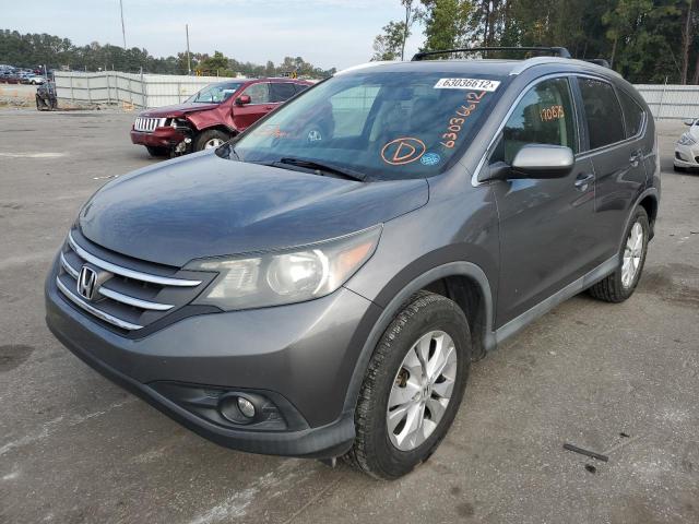 Photo 2 from auction – 2014 HONDA CR-V EXL with VIN 2HKRM4H74EH607291