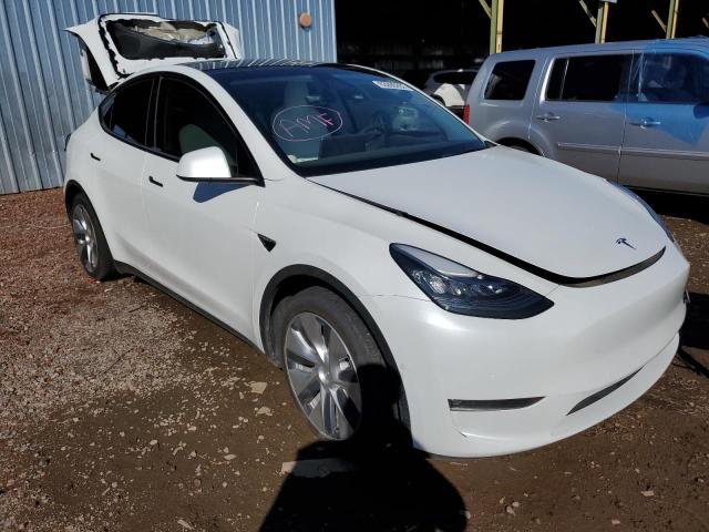 TESLA MODEL Y 2021 with VIN 5YJYGAEE6MF211395 - Photo from auction