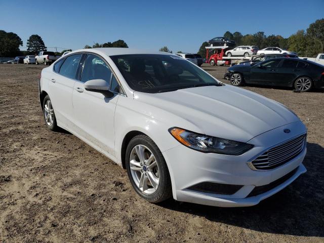 FORD FUSION SE 2018 with VIN 3FA6P0H73JR123760 - Photo from auction