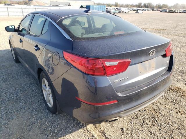 Photo 3 from auction – 2015 KIA OPTIMA LX with VIN KNAGM4A75F5558974