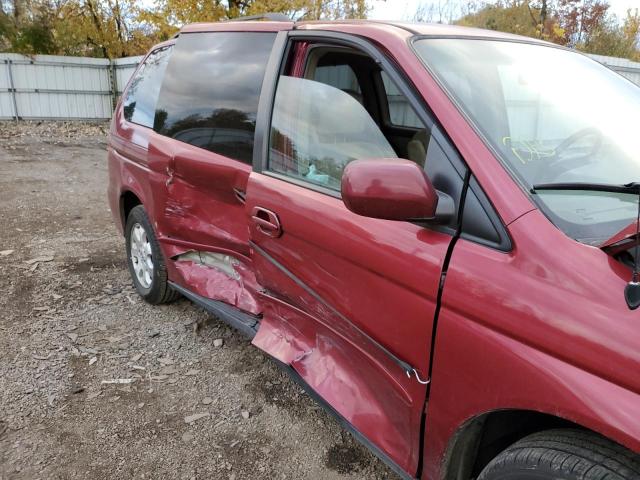 Photo 9 from auction – 2004 HONDA ODYSSEY EX with VIN 5FNRL18874B144862