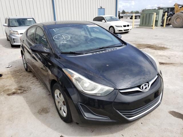 HYUNDAI ELANTRA SE 2016 with VIN KMHDH4AE2GU531095 - Photo from auction