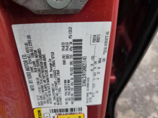 Photo 10 from auction – 2013 LINCOLN MKZ with VIN 3LN6L2J97DR821141