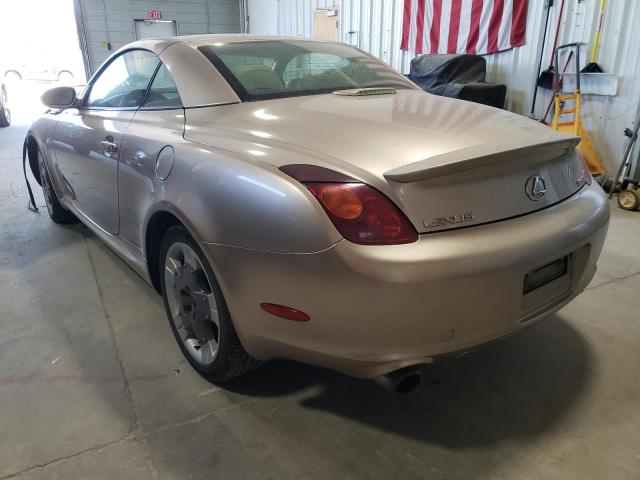 Zdjęcie 3 z aukcji – 2004 LEXUS SC 430 z VIN JTHFN48Y640059782