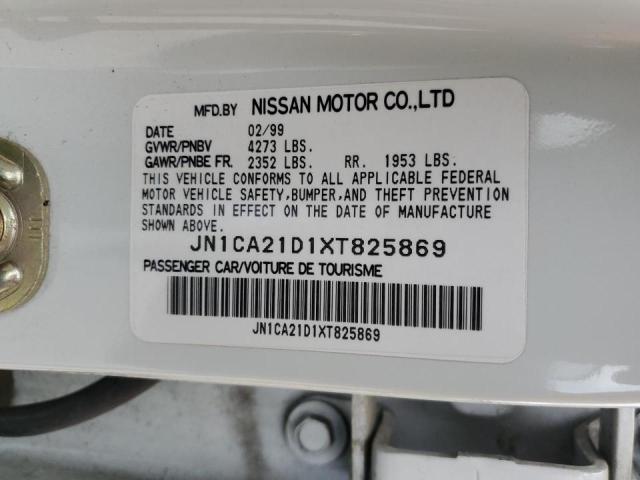Photo 10 from auction – 1999 NISSAN MAXIMA GLE with VIN JN1CA21D1XT825869