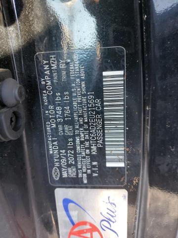 Photo 10 from auction – 2014 HYUNDAI VELOSTER with VIN KMHTC6AD2EU215691