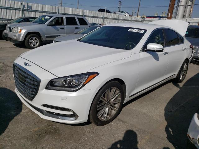 Photo 2 from auction – 2018 GENESIS G80 with VIN KMHGN4JE2JU244272