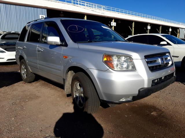 HONDA PILOT EX 2006 with VIN 5FNYF28416B035595 - Photo from auction