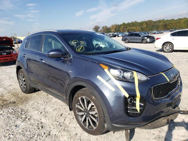 KIA SPORTAGE E 2017 with VIN KNDPNCAC9H7246350 - Photo from auction