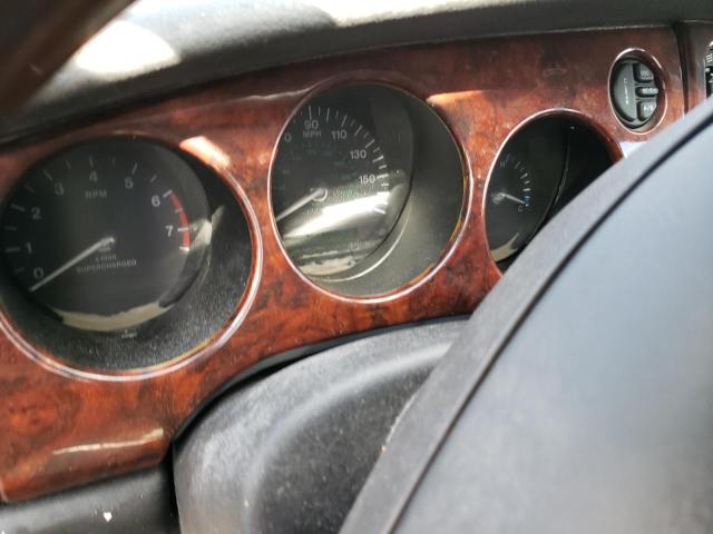 Photo 8 from auction – 2003 JAGUAR XKR with VIN SAJDA42B133A33861