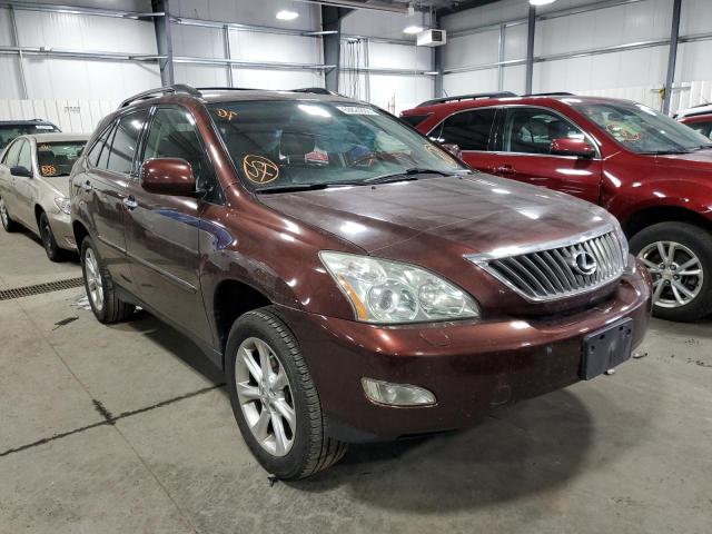 LEXUS RX 350 2008 with VIN JTJHK31U182036809 - Photo from auction