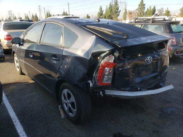 Photo 3 from auction – 2013 TOYOTA PRIUS with VIN JTDKN3DU2D1622544