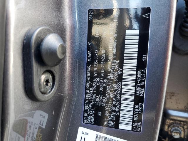 Photo 10 from auction – 2021 TOYOTA HIGHLANDER with VIN 5TDGARAH3MS508955