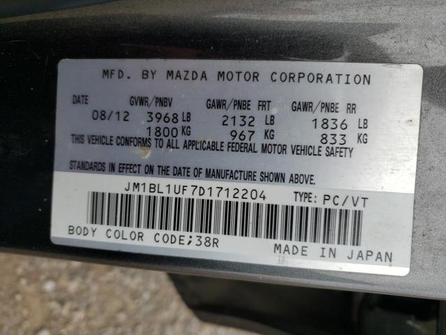 Photo 10 from auction – 2013 MAZDA 3 I with VIN JM1BL1UF7D1712204