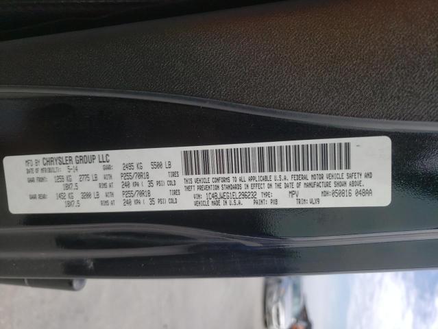 Photo 10 from auction – 2014 JEEP WRANGLER U with VIN 1C4BJWEG1EL296232