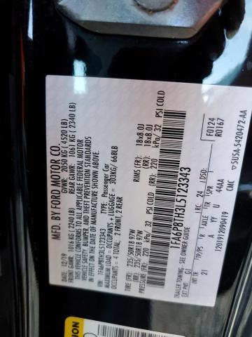 Photo 10 from auction – 2020 FORD MUSTANG with VIN 1FA6P8TH3L5123343
