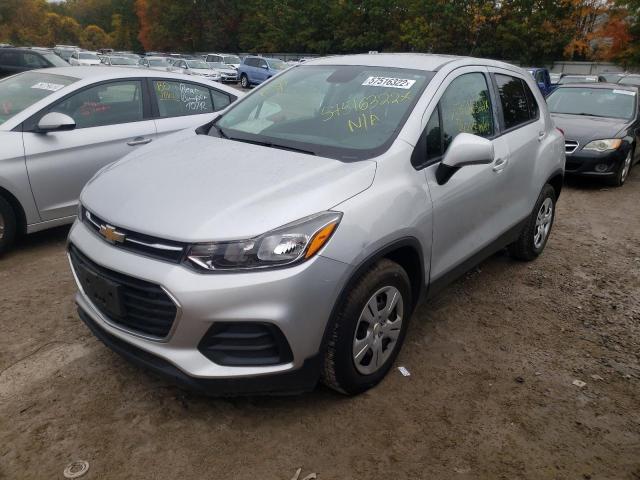 Photo 2 from auction – 2017 CHEVROLET TRAX LS with VIN 3GNCJKSB5HL135100
