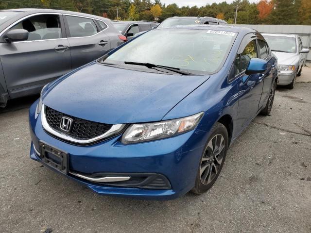 Photo 2 from auction – 2013 HONDA CIVIC EX with VIN 2HGFB2F88DH558856