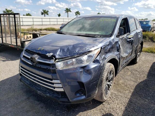 Photo 2 from auction – 2019 TOYOTA HIGHLANDER with VIN 5TDZARFH6KS061231