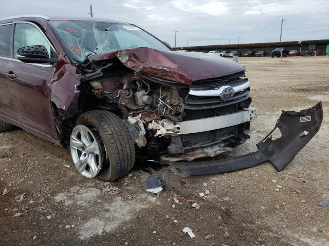 Photo 9 from auction – 2015 TOYOTA HIGHLANDER with VIN 5TDYKRFH7FS100150
