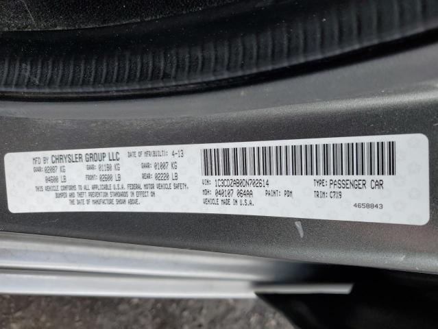 Photo 10 from auction – 2013 DODGE AVENGER SE with VIN 1C3CDZAB0DN702614