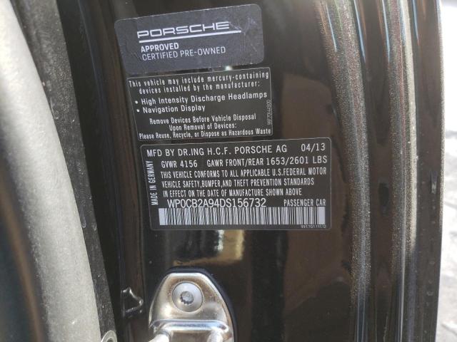 Photo 10 from auction – 2013 PORSCHE 911 CARRER with VIN WP0CB2A94DS156732