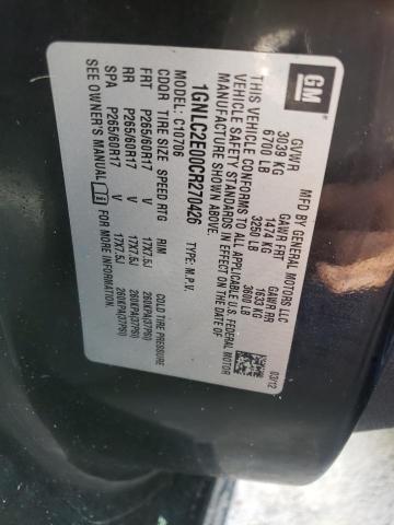 Photo 10 from auction – 2012 CHEVROLET TAHOE POLI with VIN 1GNLC2E00CR270426
