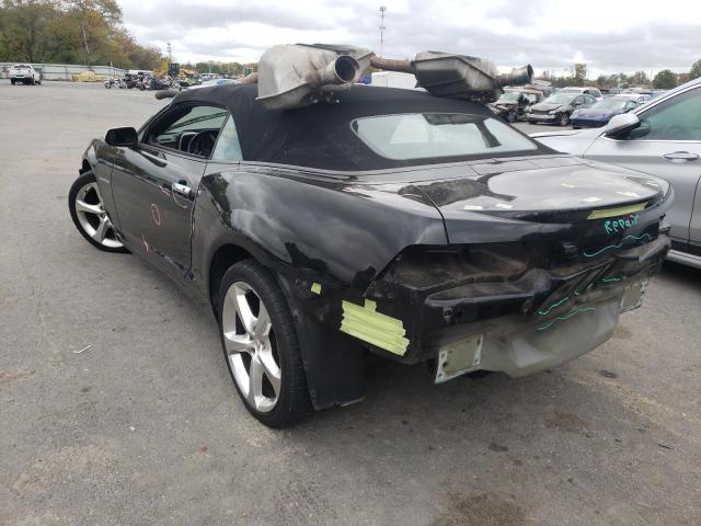 Photo 3 from auction – 2014 CHEVROLET CAMARO LT with VIN 2G1FC3D32E9251941