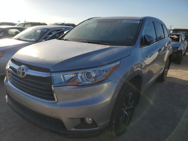 Photo 2 from auction – 2016 TOYOTA HIGHLANDER with VIN 5TDJKRFHXGS256749