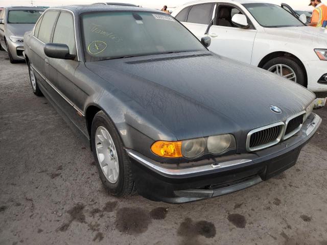 BMW 740 IL 2000 with VIN WBAGH8343YDP16140 - Photo from auction
