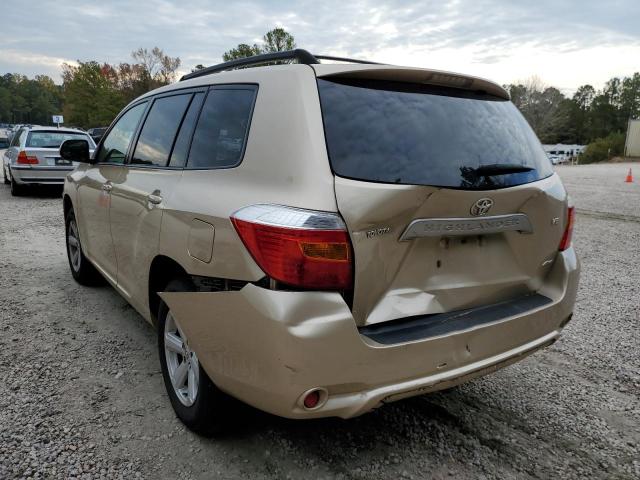 Photo 3 from auction – 2008 TOYOTA HIGHLANDER with VIN JTEES41A082047961