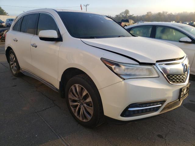 ACURA MDX TECHNO 2014 with VIN 5FRYD4H43EB004878 - Photo from auction