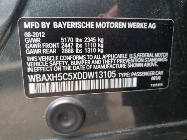 Photo 10 from auction – 2013 BMW 528 XI with VIN WBAXH5C5XDDW13105