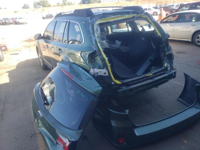 Photo 3 from auction – 2013 SUBARU OUTBACK 2. with VIN 4S4BRCAC9D3262754