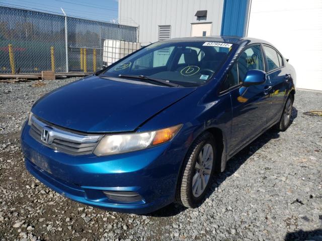 Photo 2 from auction – 2012 HONDA CIVIC LX with VIN 2HGFB2F52CH042674