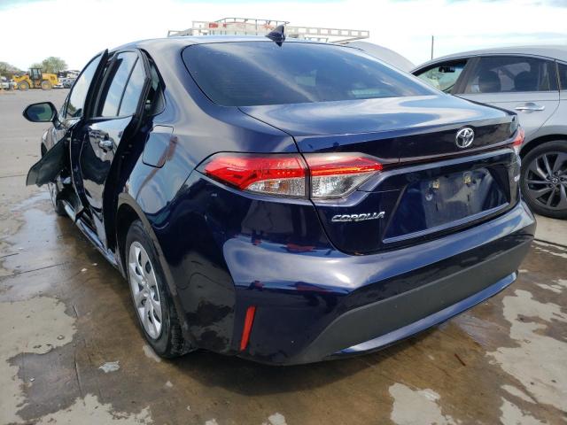 Photo 3 from auction – 2021 TOYOTA COROLLA LE with VIN JTDEPMAE7MJ141246