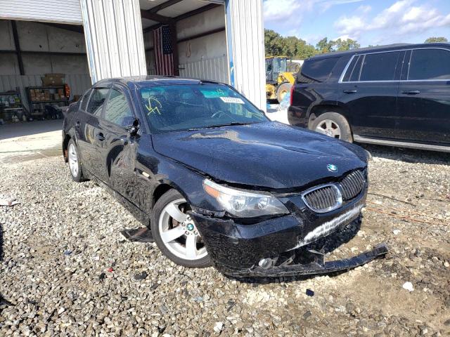 BMW 525 I 2007 with VIN WBANE53537CW59093 - Photo from auction