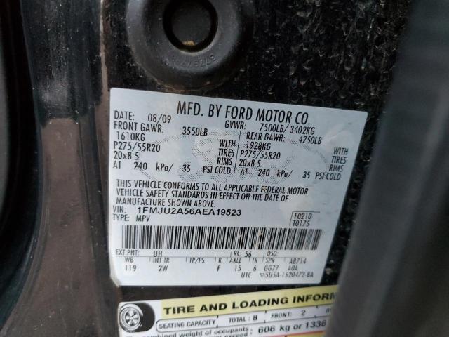 Photo 10 from auction – 2010 FORD EXPEDITION with VIN 1FMJU2A56AEA19523