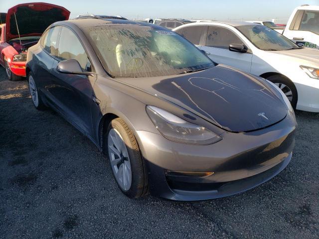 TESLA MODEL 3 2021 with VIN 5YJ3E1EB9MF083398 - Photo from auction