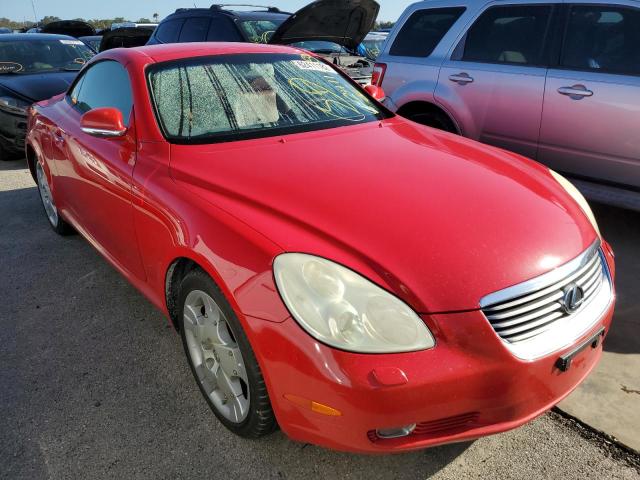 LEXUS SC 430 2002 with VIN JTHFN48Y220025853 - Photo from auction