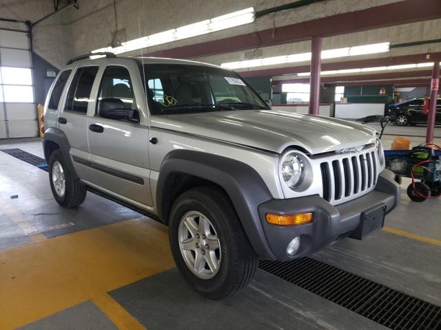 Photo 1 from auction – 2004 JEEP LIBERTY SP with VIN 1J4GL48K94W328016