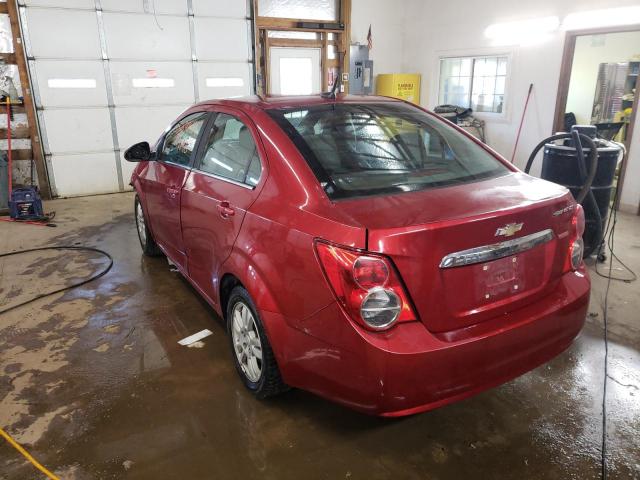 Photo 3 from auction – 2014 CHEVROLET SONIC with VIN 1G1JC5SB5E4223229