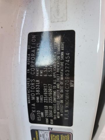 Photo 10 from auction – 2011 KIA SEDONA EX with VIN KNDMH4C70B6377454