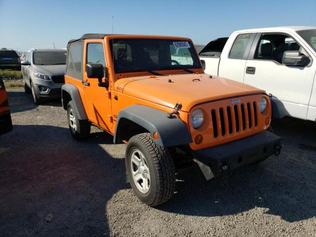 JEEP WRANGLER S 2013 with VIN 1C4AJWAG7DL565656 - Photo from auction