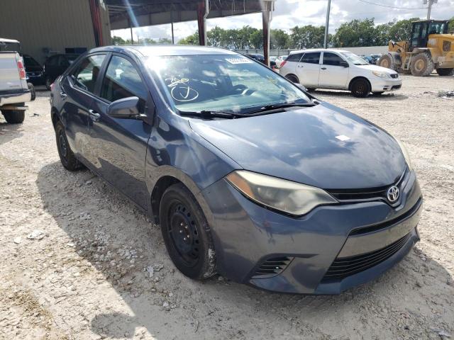 TOYOTA COROLLA L 2015 with VIN 2T1BURHE1FC305748 - Photo from auction