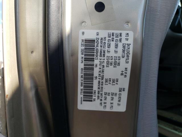 Photo 10 from auction – 2006 DODGE GRAND CARA with VIN 2D4GP44LX6R849415