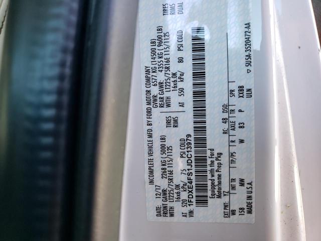 Photo 10 from auction – 2018 THOR QUANTUM SE with VIN 1FDXE4FS1JDC13979